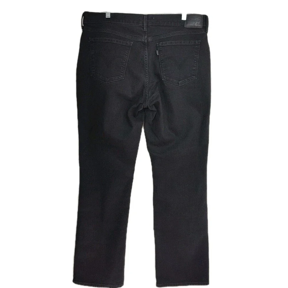 Levi's 505 Straight‎ Leg Women's Jeans, Size 32 x 32, Black